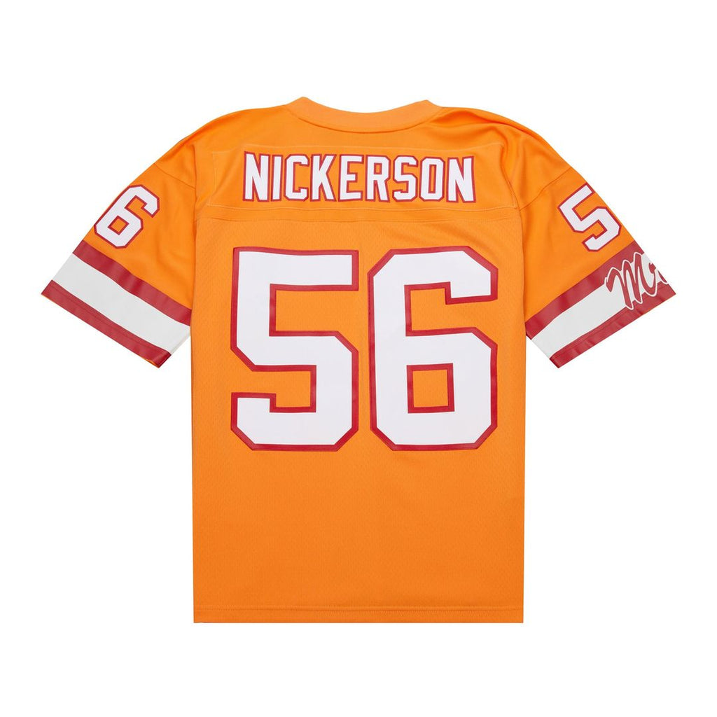 Men's Tampa Bay Buccaneers Hardy Nickerson Mitchell & Ness Orange 1993 Legacy Replica Jersey