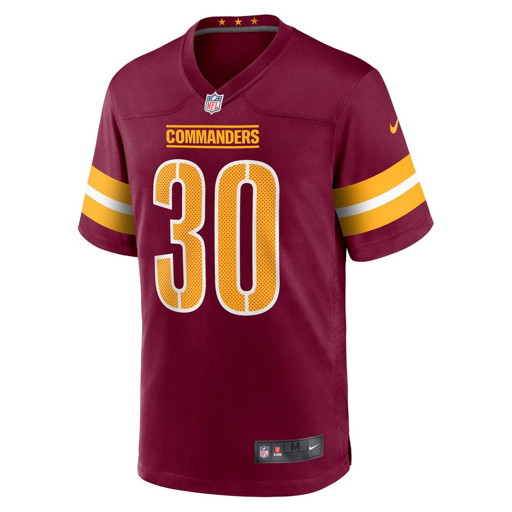 Men's Washington Commanders Austin Ekeler Nike Burgundy Game Player Jersey