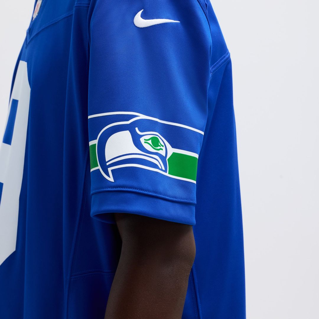 Men's Seattle Seahawks Kenneth Walker III Nike Royal Vapor F.U.S.E. Limited Jersey