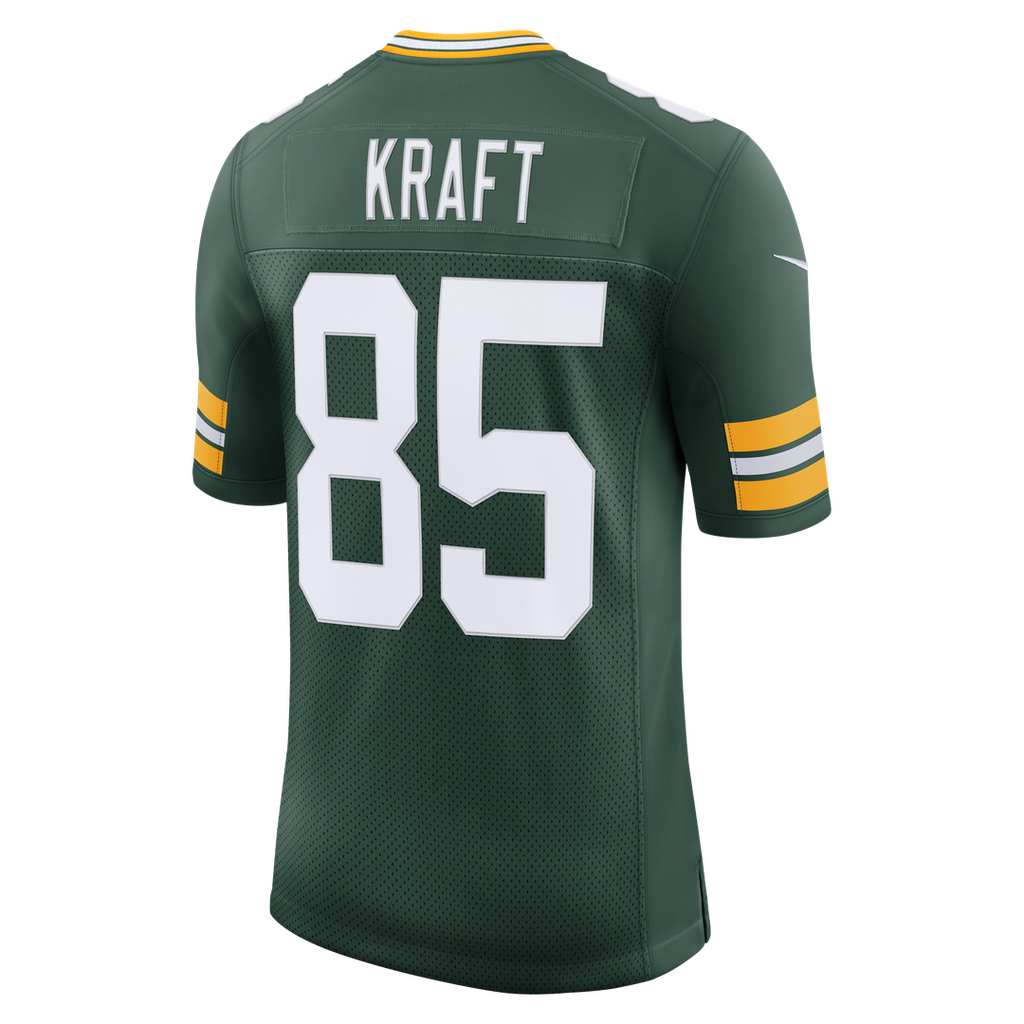 Men's Green Bay Packers Tucker Kraft Nike Green Vapor Untouchable Stitched Limited Jersey