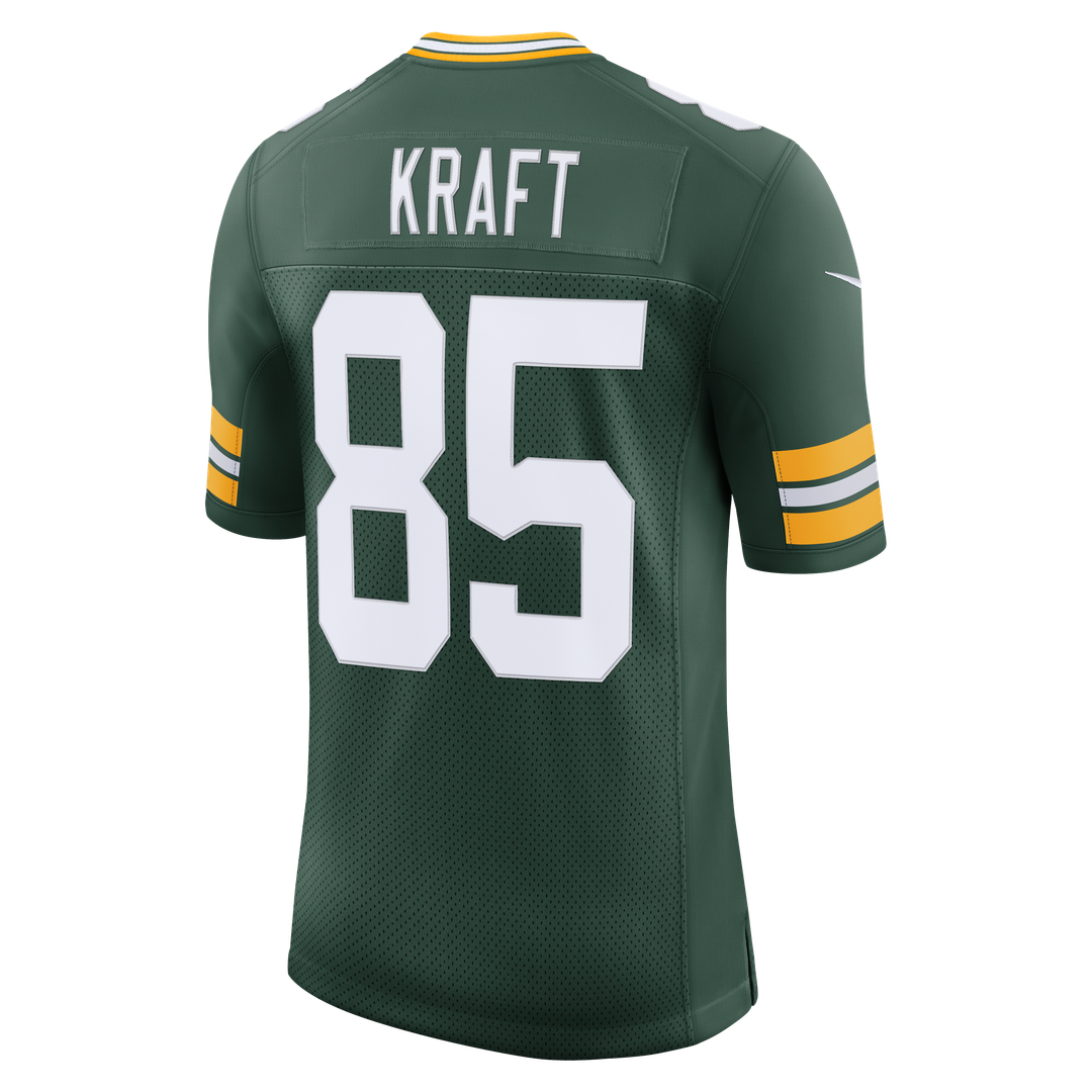 Men's Green Bay Packers Tucker Kraft Nike Green Vapor Untouchable Stitched Limited Jersey