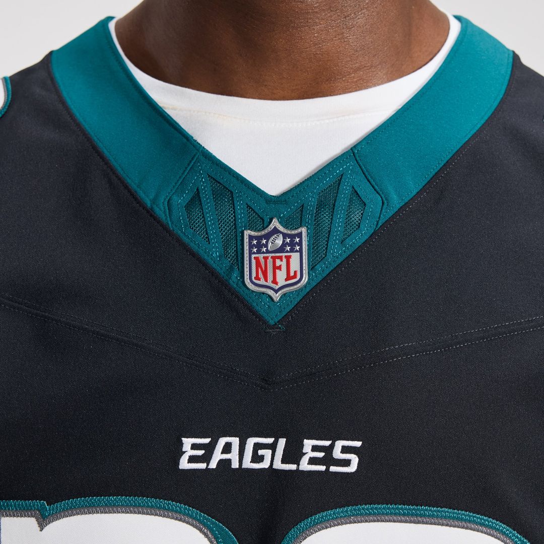 Men's Philadelphia Eagles Saquon Barkley Nike Black Alternate Vapor F.U.S.E. Elite Jersey