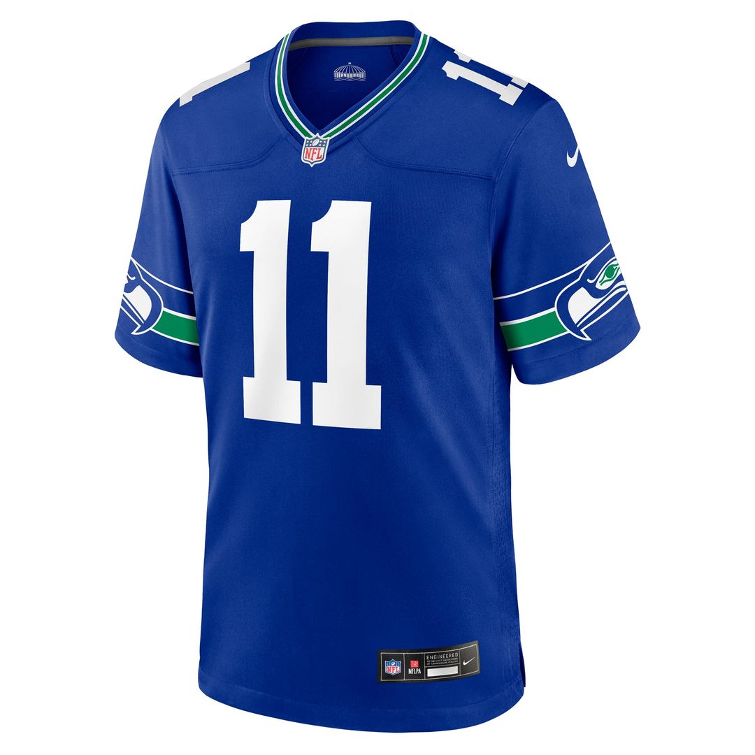 Men's Seattle Seahawks Jaxon Smith-Njigba Nike White Game Jersey