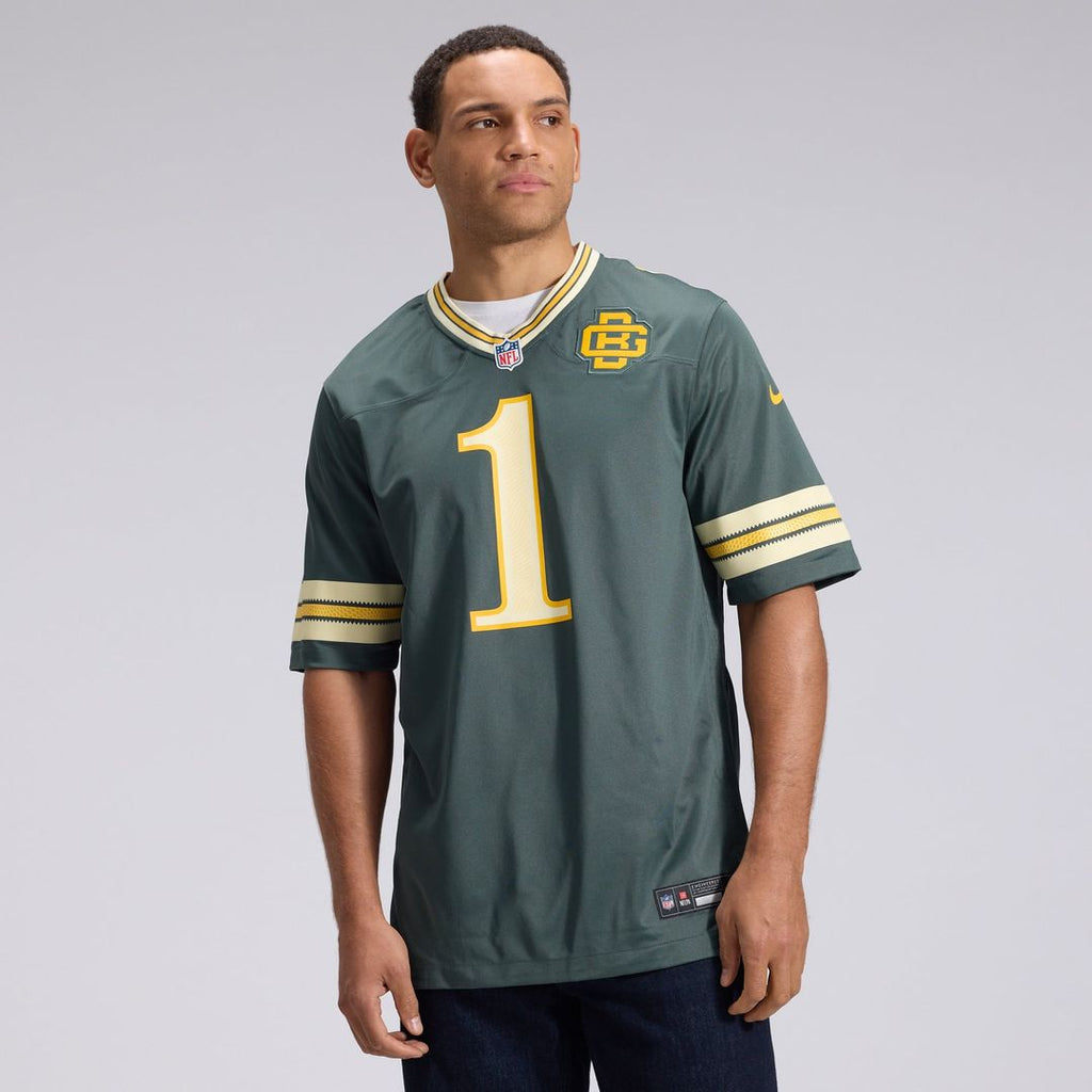 Men's Green Bay Packers Micah Parsons Nike Green 2026 Rivalries Collection Game Jersey