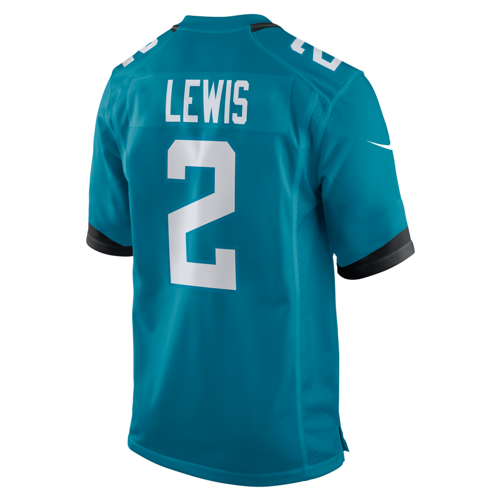 Men's Jacksonville Jaguars Jourdan Lewis Nike  Teal Team Game Jersey