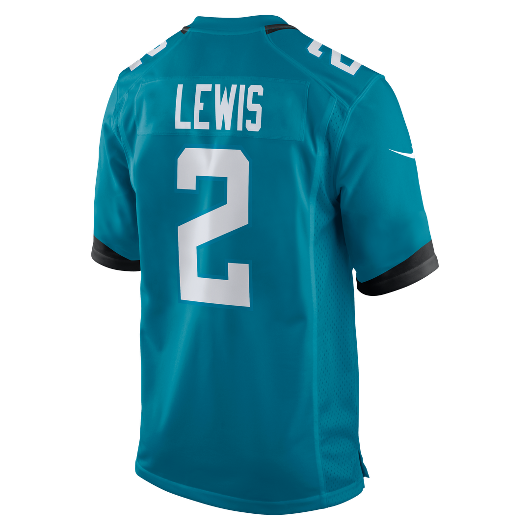 Men's Jacksonville Jaguars Jourdan Lewis Nike  Teal Team Game Jersey