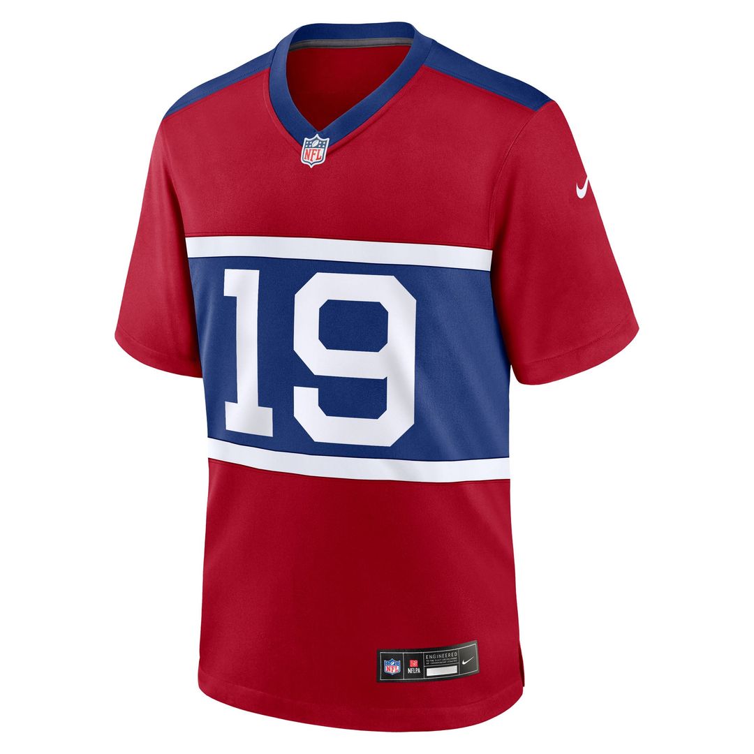 Men's New York Giants Jameis Winston Nike Century Red Alternate Game Jersey