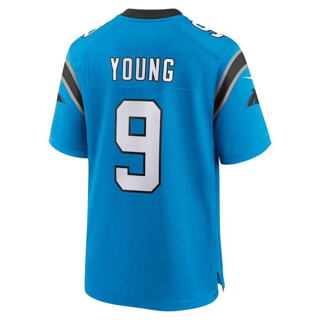 Men's Carolina Panthers Bryce Young Nike Blue  Alternate Game Jersey