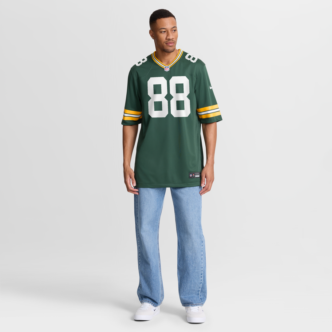 Men's Green Bay Packers Luke Musgrave Nike  Green  Game Jersey
