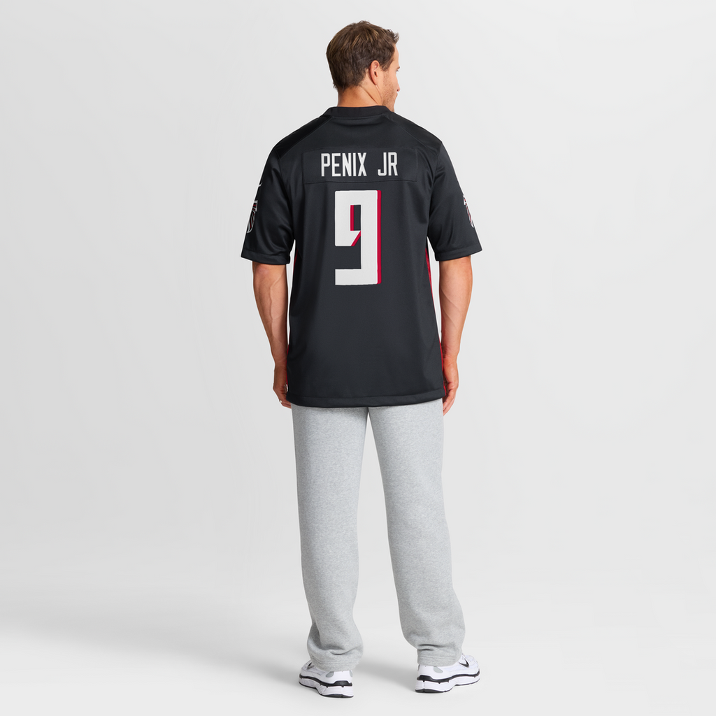 Men's Atlanta Falcons Michael Penix Jr. Nike  White Game Jersey