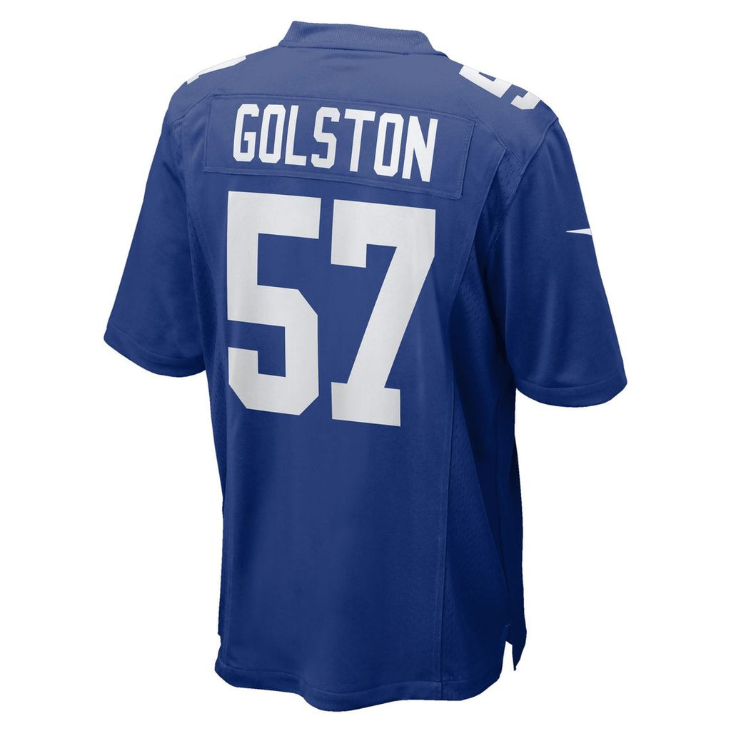 Men's New York Giants Chauncey Golston Nike  Royal Team Game Jersey