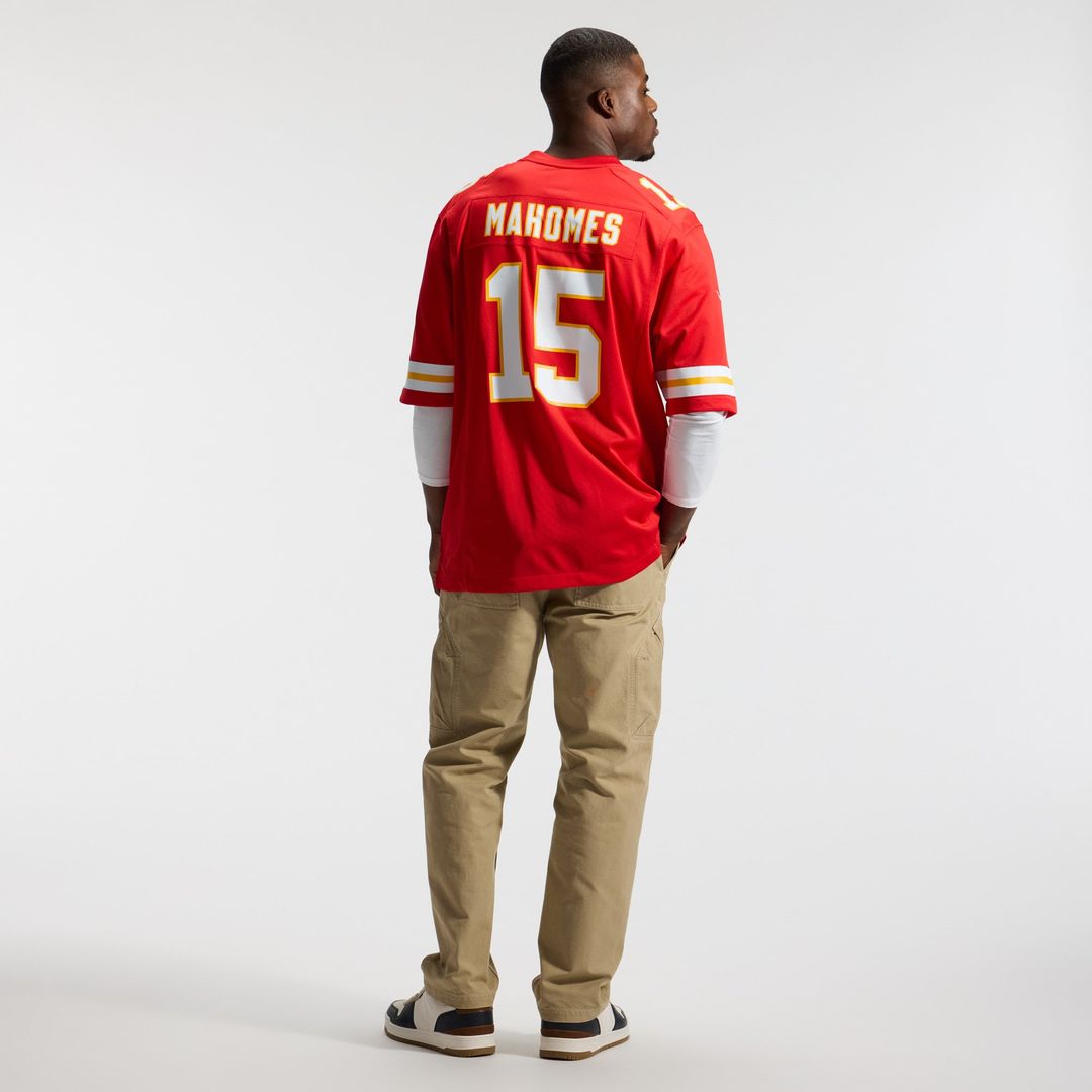 Men's Kansas City Chiefs Patrick Mahomes Nike Red Game Jersey