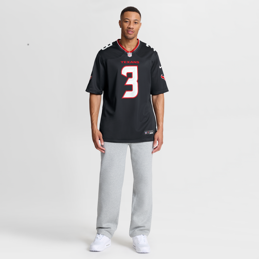 Men's Houston Texans Tank Dell Nike Navy Game Jersey