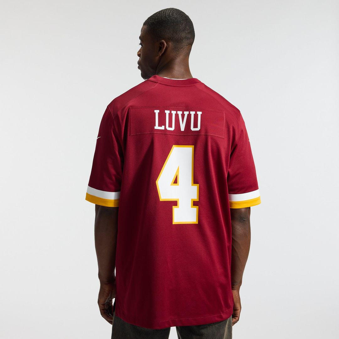 Men's Washington Commanders Frankie Luvu Nike Burgundy Game Jersey