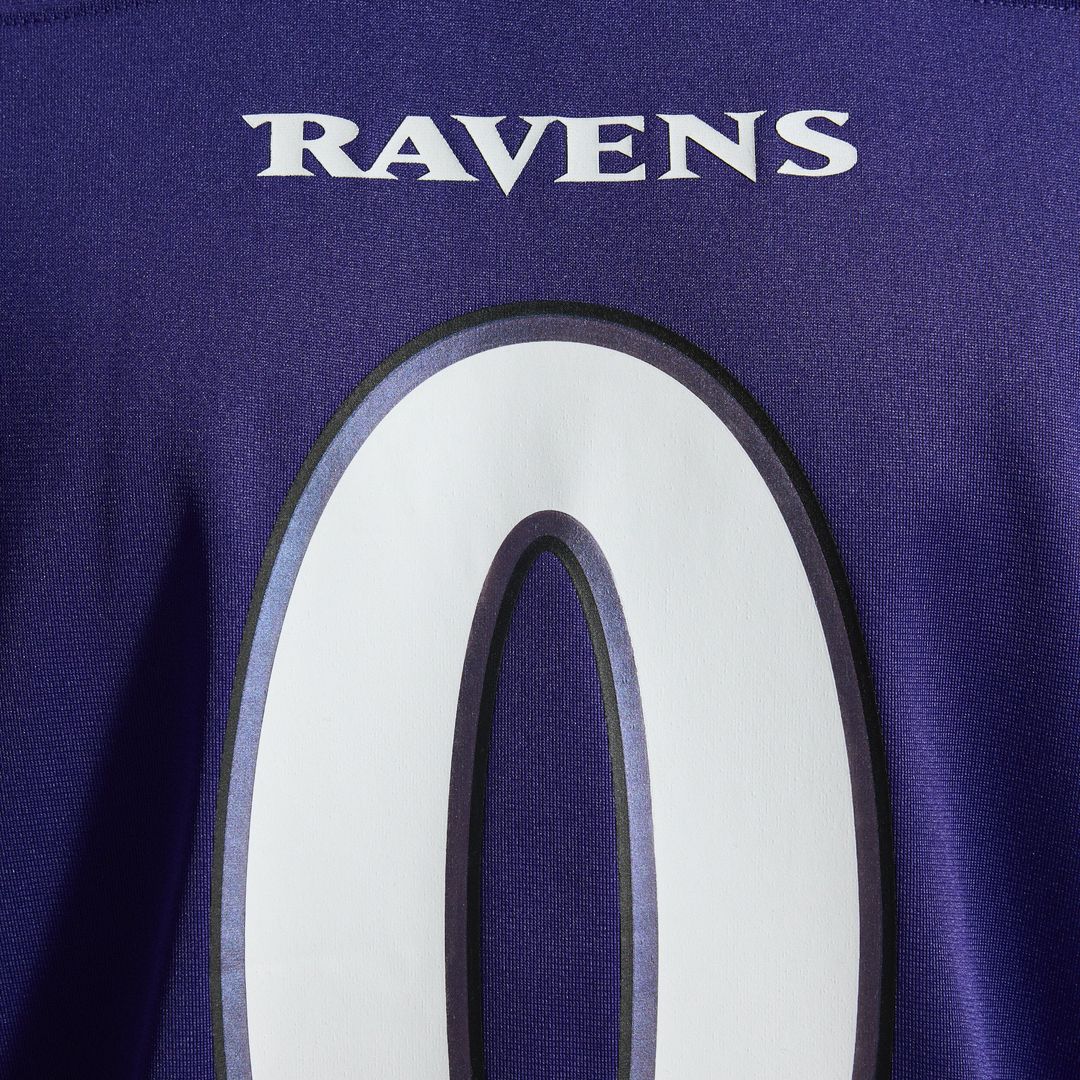 Men's Baltimore Ravens Roquan Smith Nike Purple Team Game Jersey