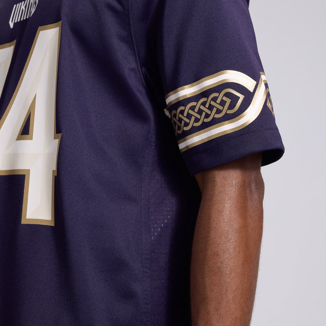 Men's Minnesota Vikings Randy Moss Nike Purple 2026 Rivalries Collection Game Jersey