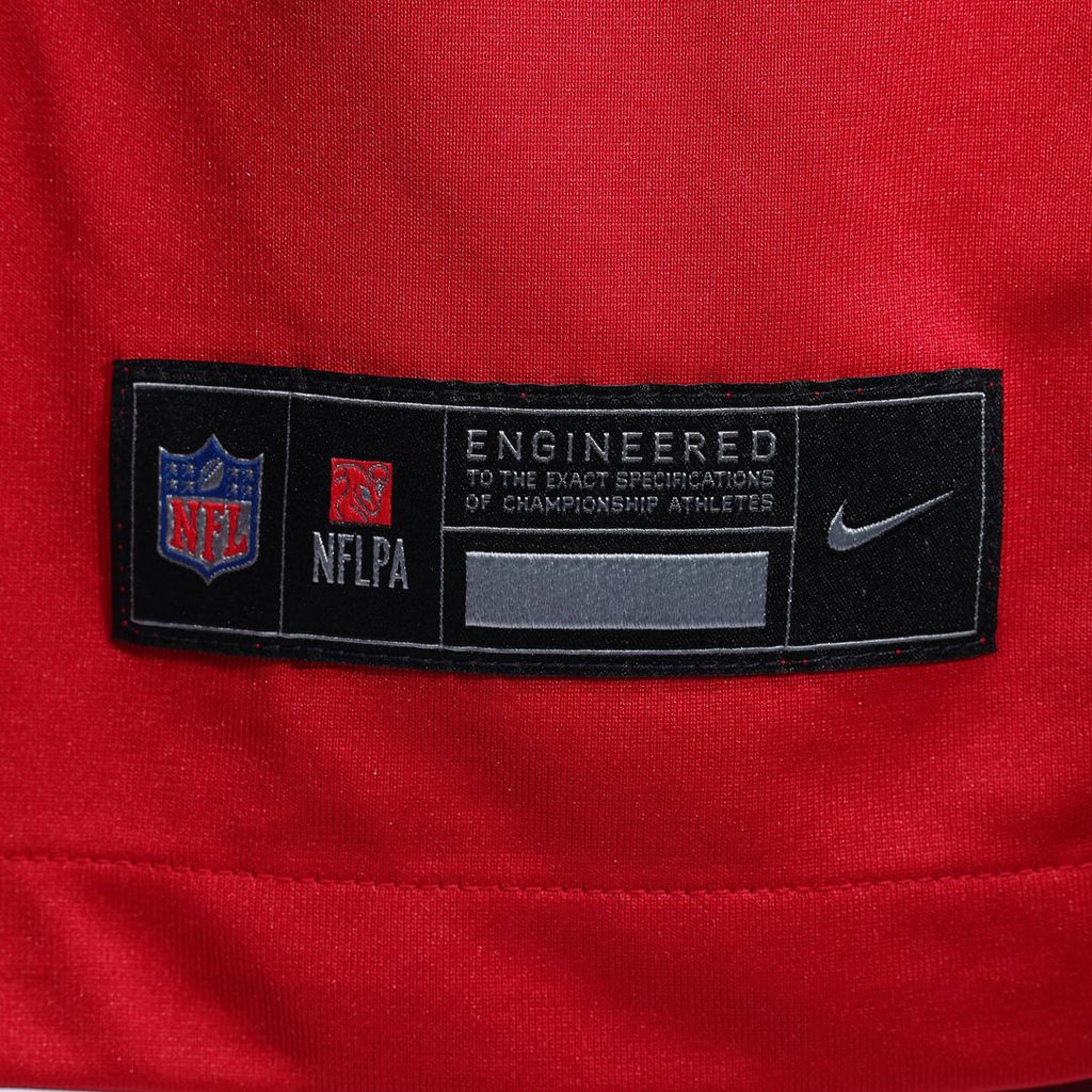 Men's San Francisco 49ers Brandon Aiyuk Nike Scarlet Team Player Game Jersey