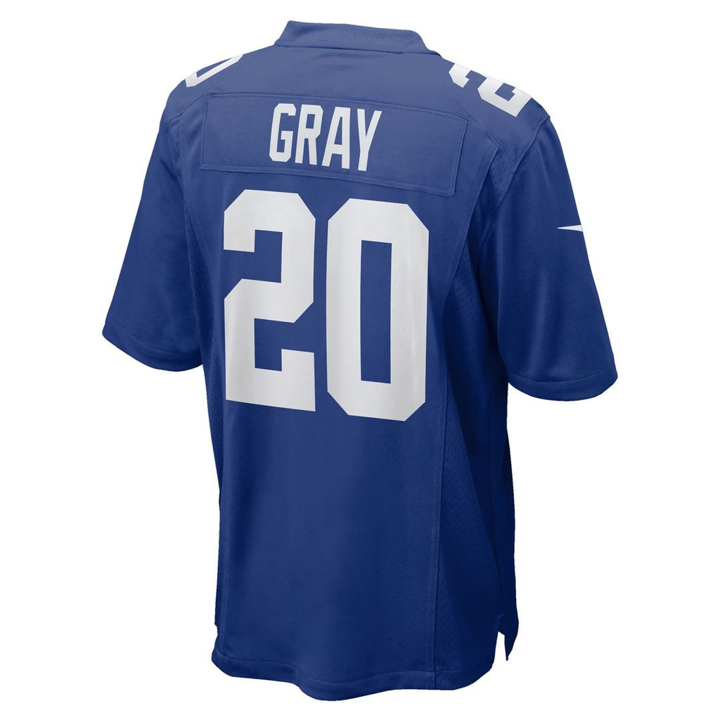 Men's New York Giants Eric Gray Nike  Royal Team Game Jersey