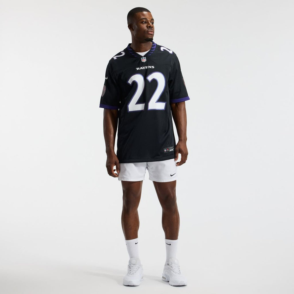 Men's Baltimore Ravens Derrick Henry Nike Black Alternate Game Jersey