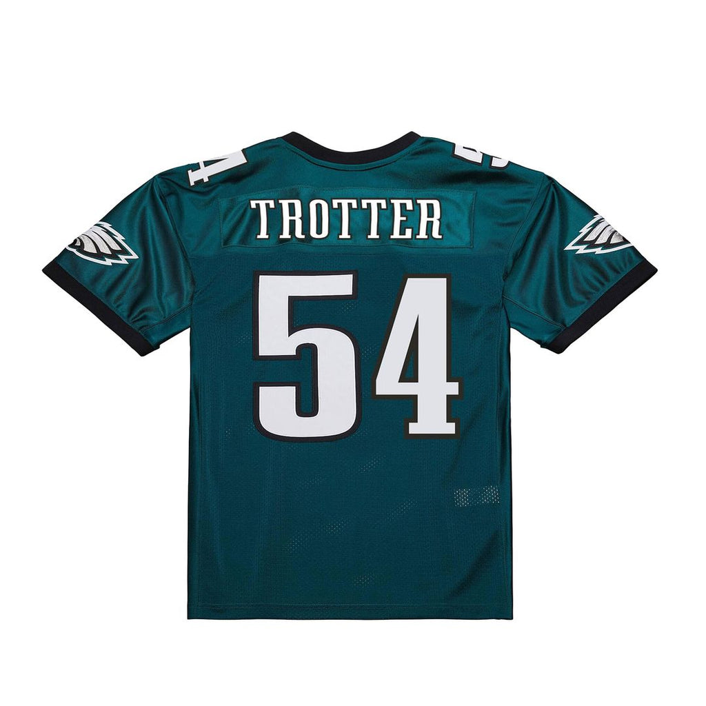 Men's Philadelphia Eagles Jeremiah Trotter Mitchell & Ness Green 2000 Legacy Throwback Replica Jersey
