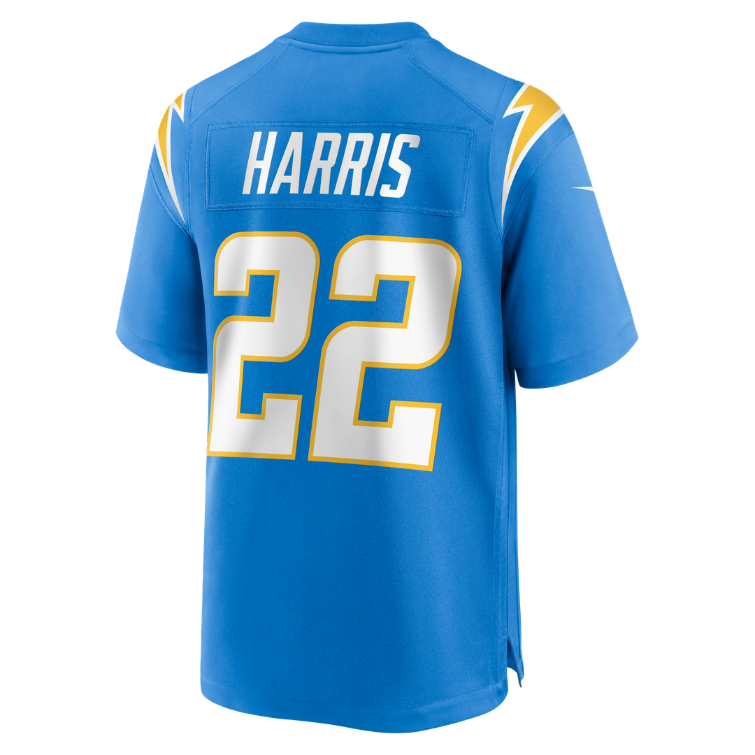Men's Los Angeles Chargers Najee Harris Nike Powder Blue Game Player Jersey