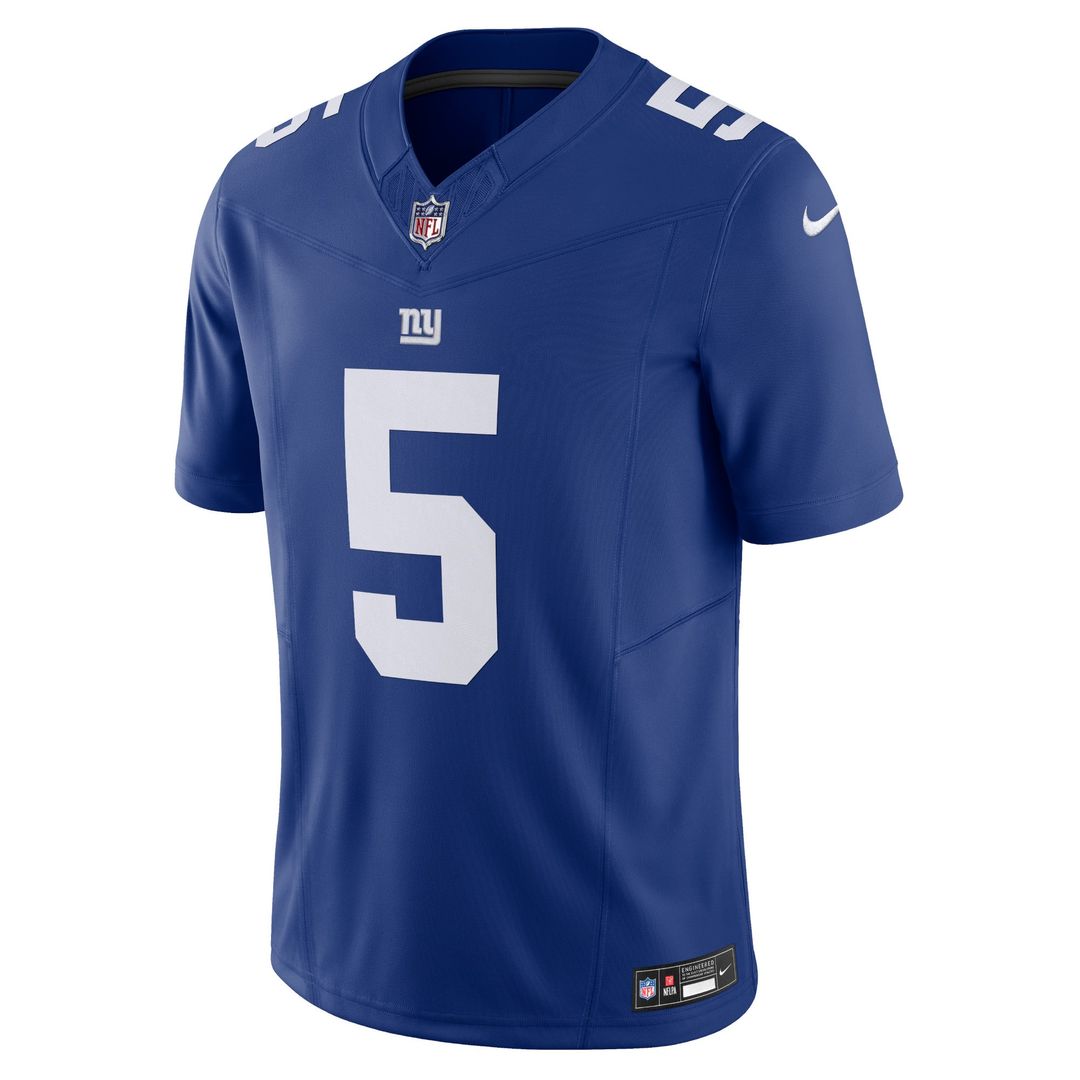 Men's New York Giants Kayvon Thibodeaux Nike White Vapor F.U.S.E. Limited Jersey