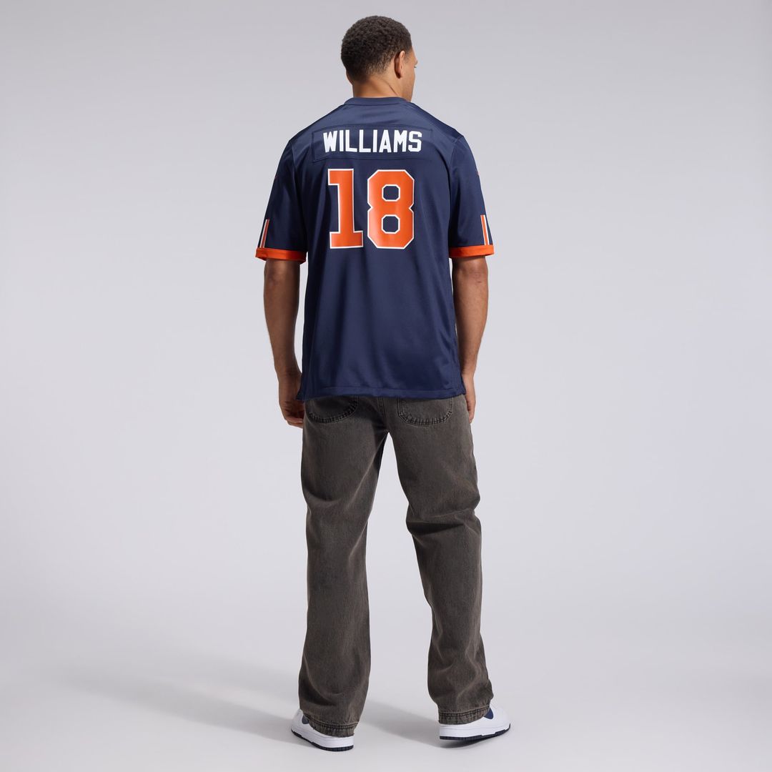 Men's Chicago Bears Caleb Williams Nike Navy 2026 Rivalries Collection Game Jersey