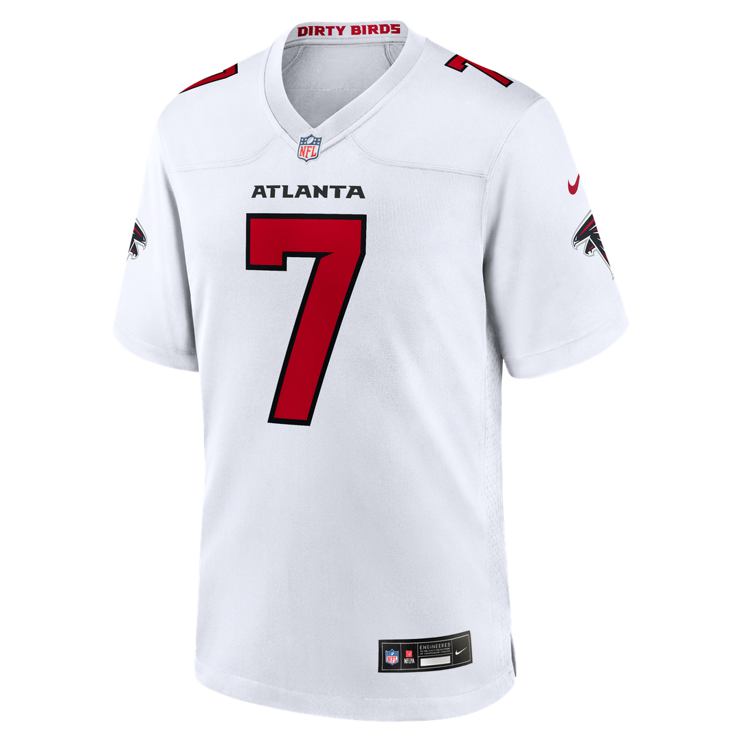 Men's Atlanta Falcons Bijan Robinson Nike White Game Jersey