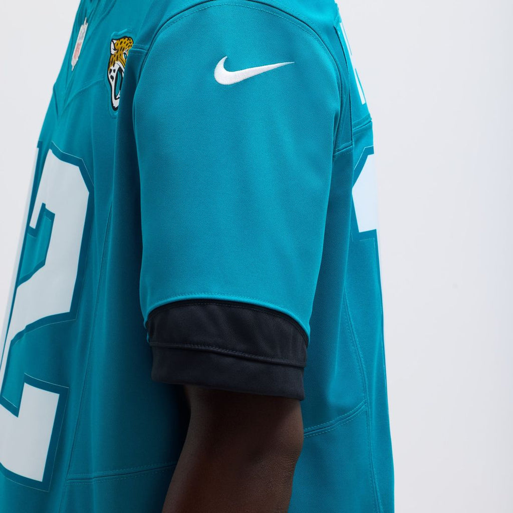 Men's Jacksonville Jaguars Travis Hunter Nike Teal Team Limited Jersey