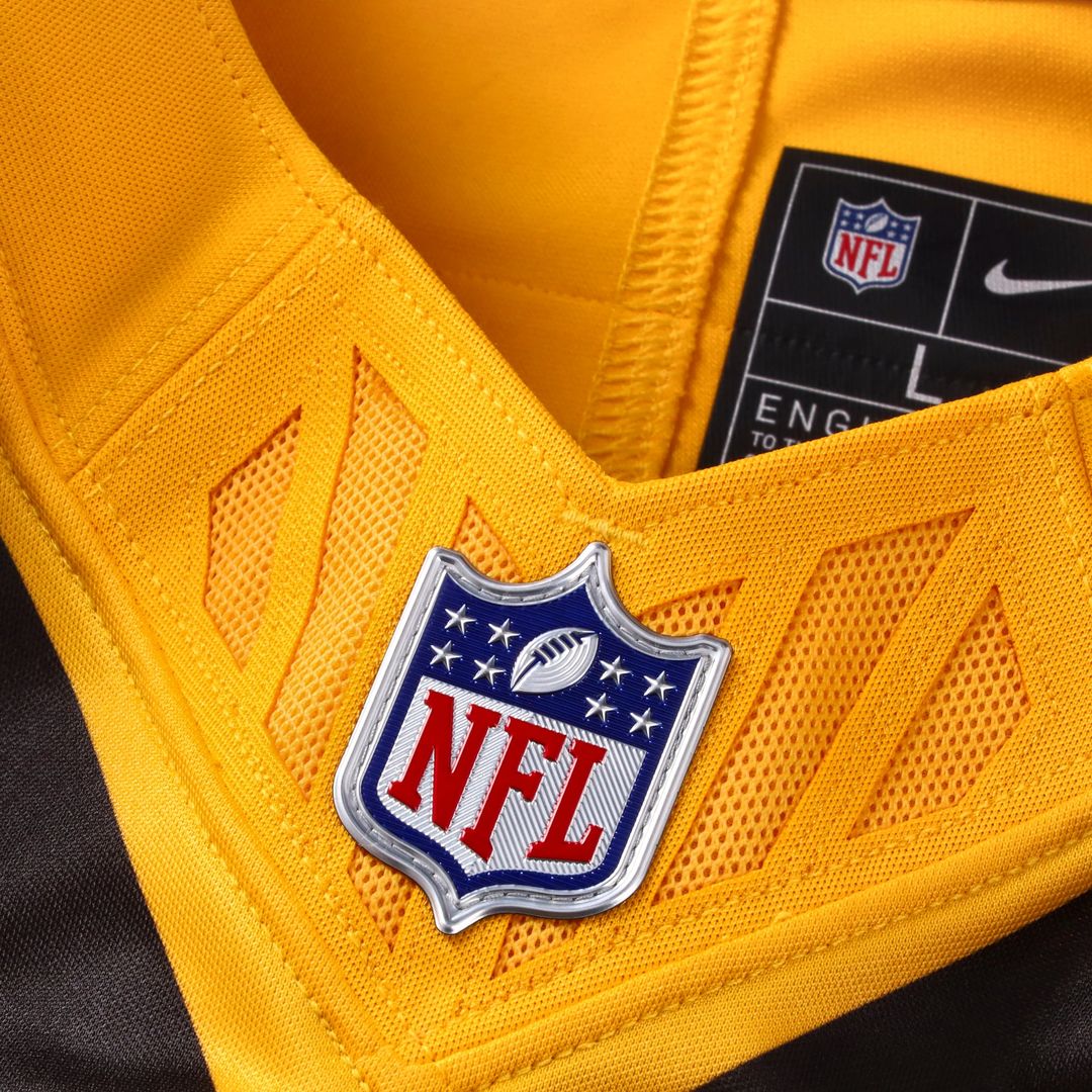 Men's Pittsburgh Steelers Joey Porter Jr. Nike Gold Alternate 1933 Throwback Vapor F.U.S.E. Limited Jersey