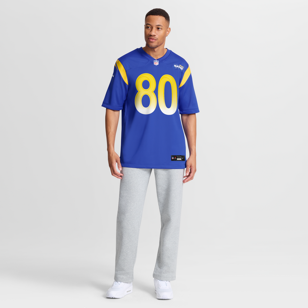 Men's Los Angeles Rams Isaac Bruce Nike Royal Game Retired Player Jersey