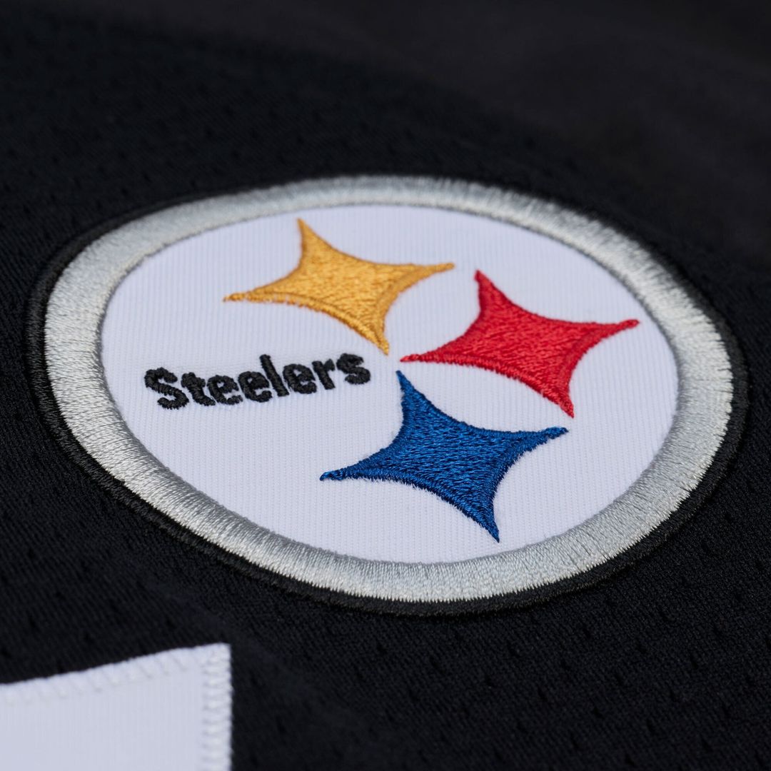 Men's Pittsburgh Steelers Ben Roethlisberger Mitchell & Ness Black 2004 Authentic Throwback Jersey