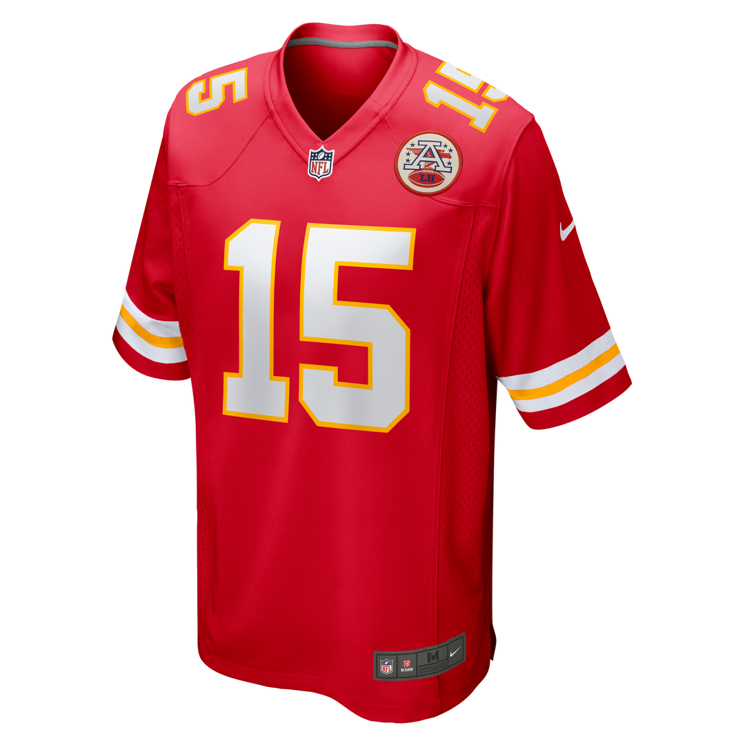 Men's Kansas City Chiefs Patrick Mahomes Nike Red Game Jersey
