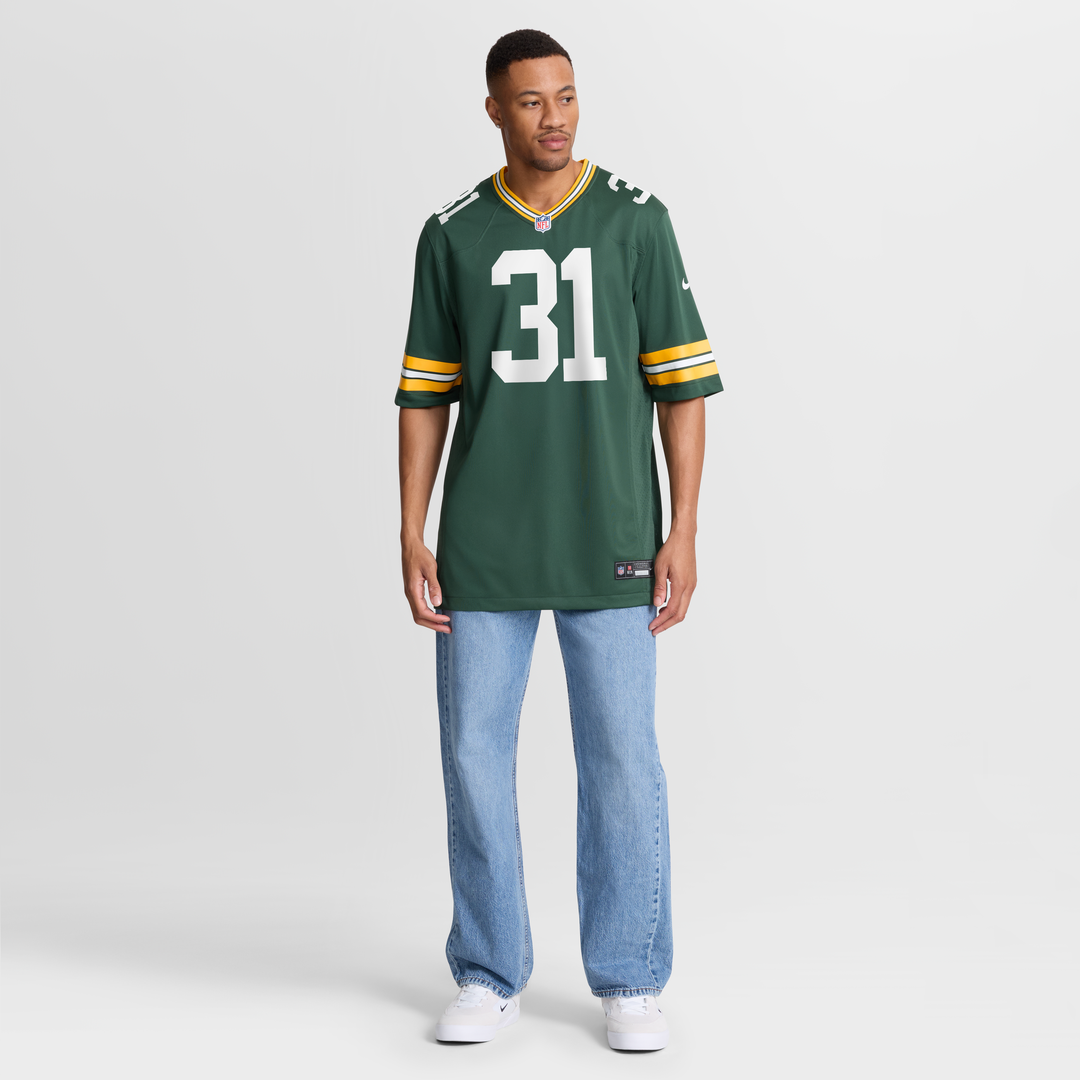 Men's Green Bay Packers Jim Taylor Nike Green Game Retired Player Jersey