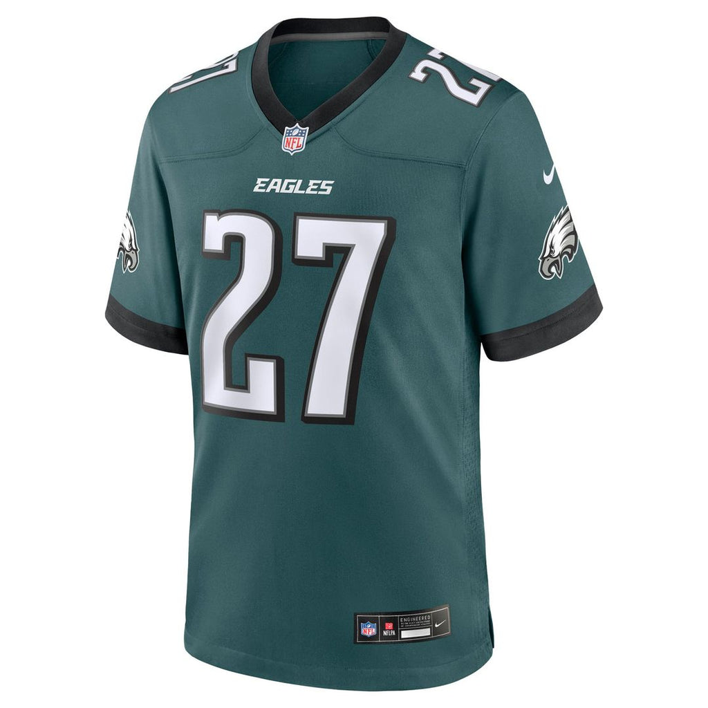 Men's Philadelphia Eagles Quinyon Mitchell Nike Midnight Green  Player Game Jersey