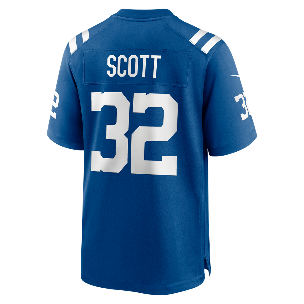 Men's Indianapolis Colts Daniel Scott Nike  Royal Team Game Jersey