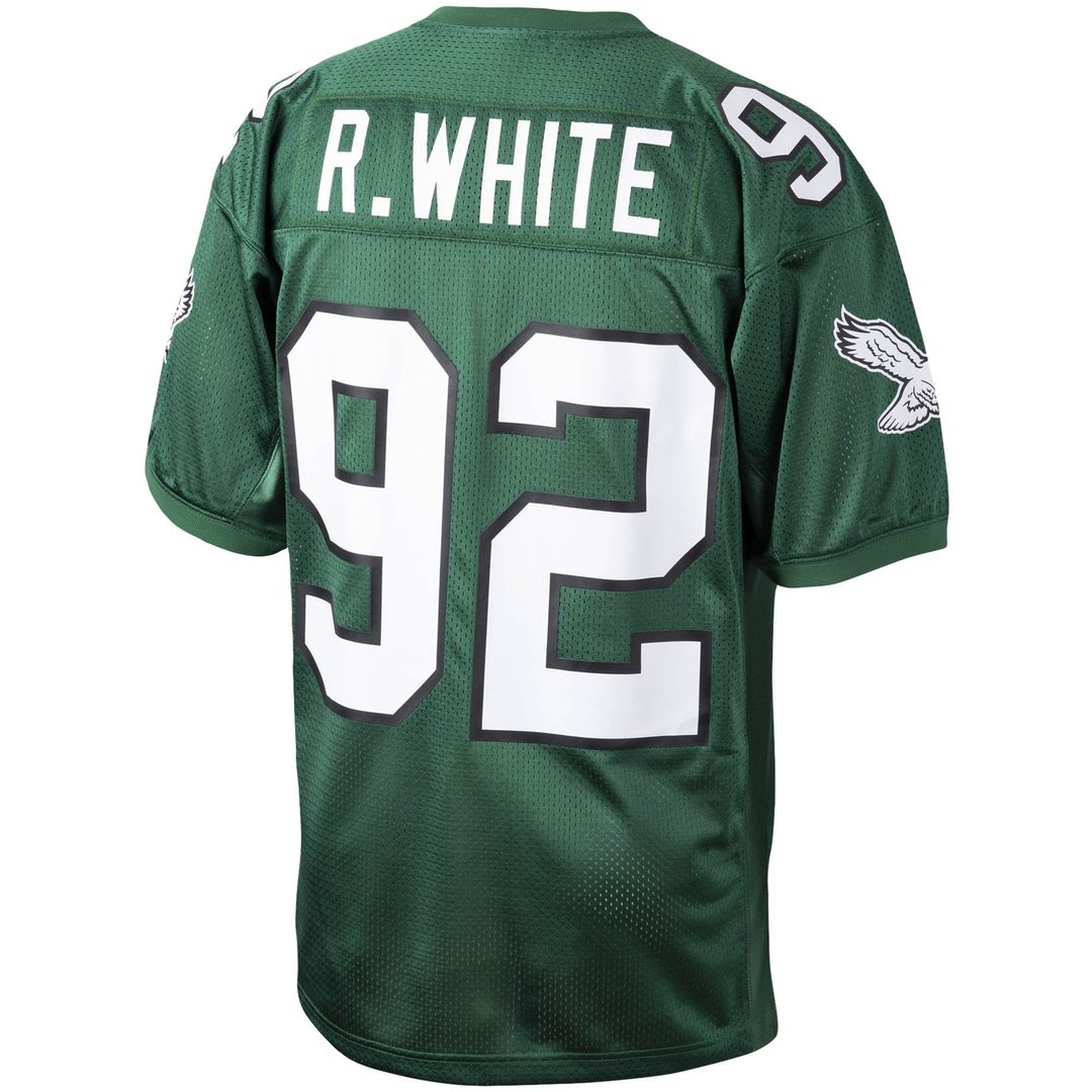 Men's Philadelphia Eagles Reggie White Mitchell & Ness Green Authentic Throwback Retired Player Jersey