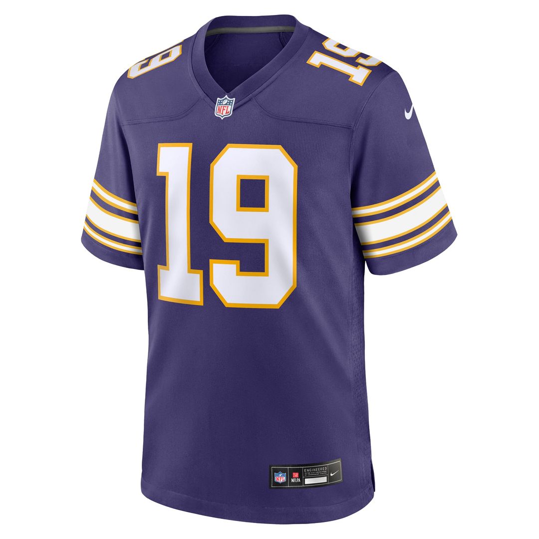 Men's Minnesota Vikings Adam Thielen Nike Purple Alternate Game Player Jersey