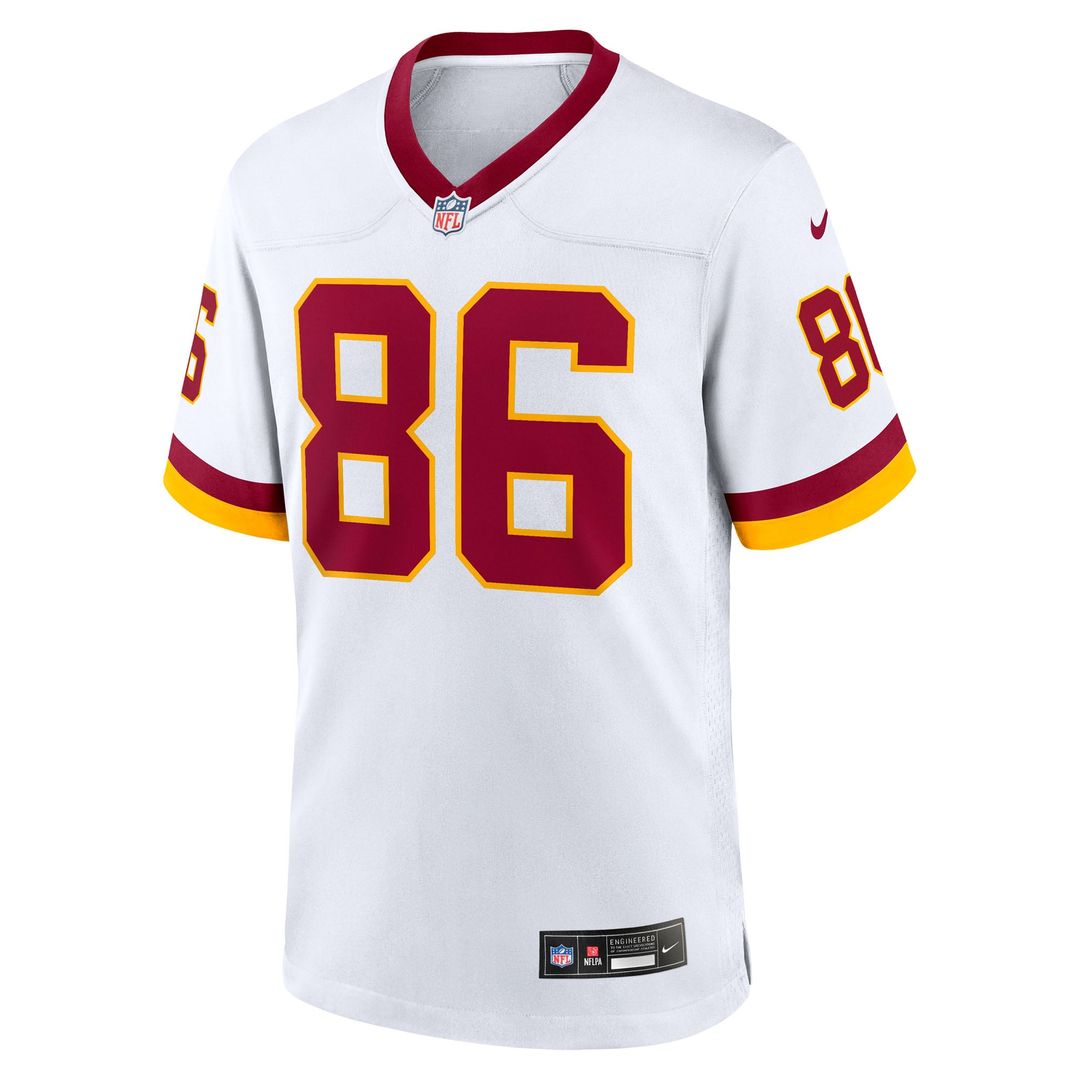 Men's Washington Commanders Zach Ertz Nike White Game Super Bowl Era Jersey