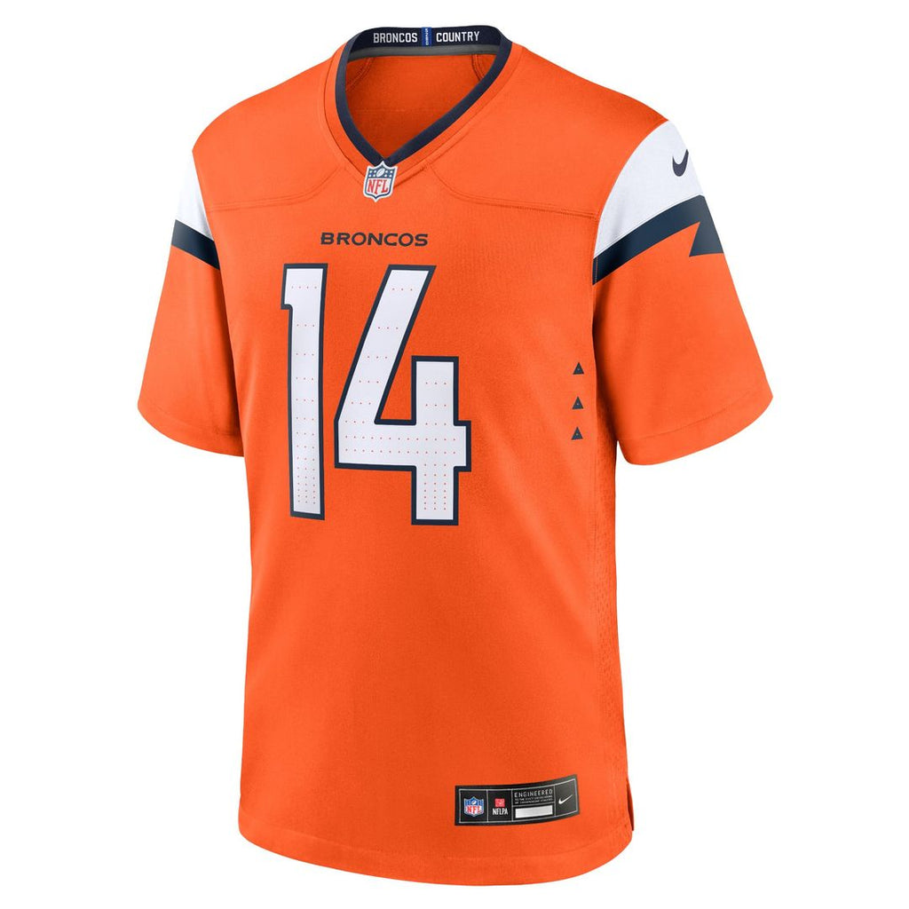 Men's Denver Broncos Courtland Sutton Nike Orange Mile High Collection Game Jersey