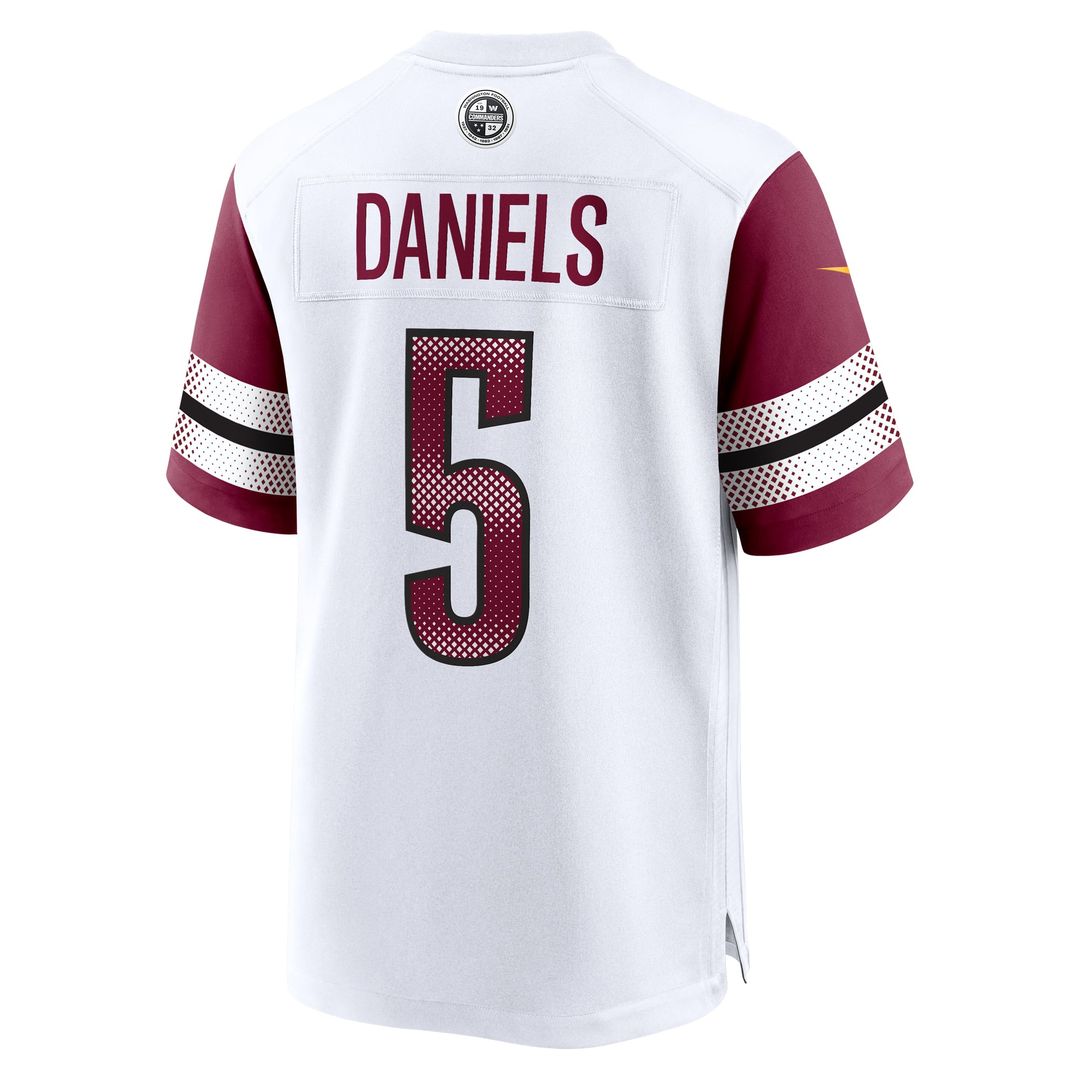 Men's Washington Commanders Jayden Daniels Nike Burgundy  Player Game Jersey