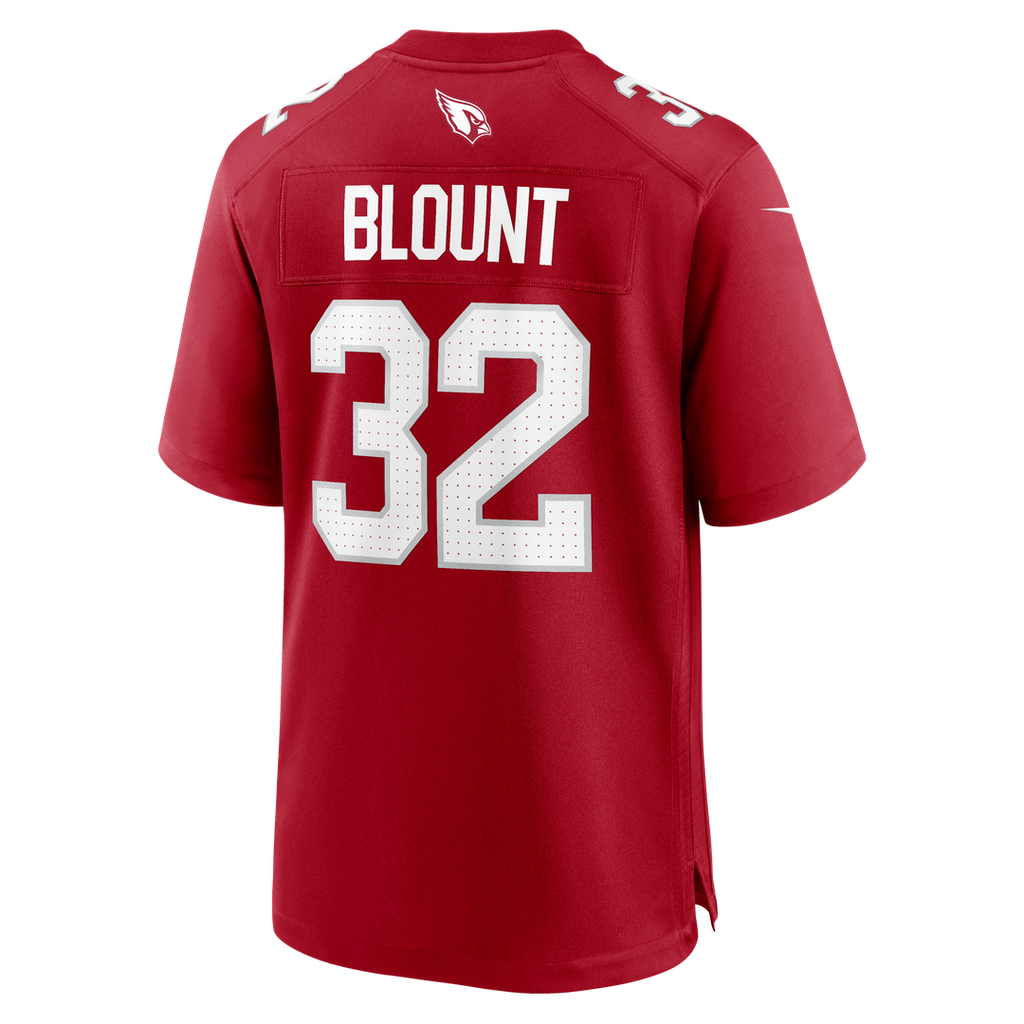 Men's Arizona Cardinals Joey Blount Nike  Cardinal  Game Jersey