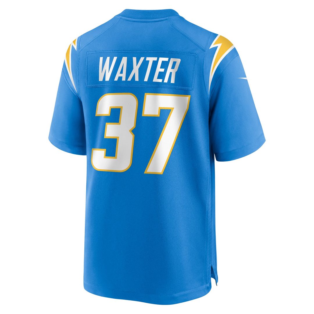 Men's Los Angeles Chargers Isas Waxter Nike  Powder Blue Team Game Jersey