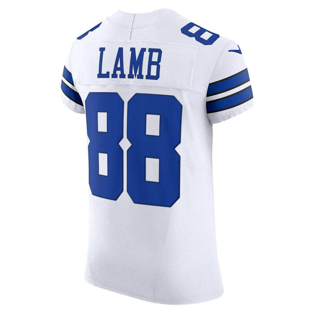 Men's Dallas Cowboys CeeDee Lamb Nike White Vapor F.U.S.E. Elite Jersey