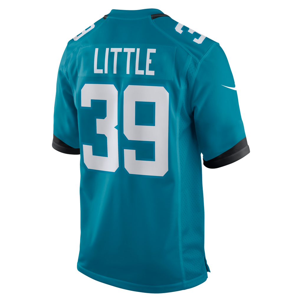Men's Jacksonville Jaguars Cam Little Nike  Teal Team Game Jersey
