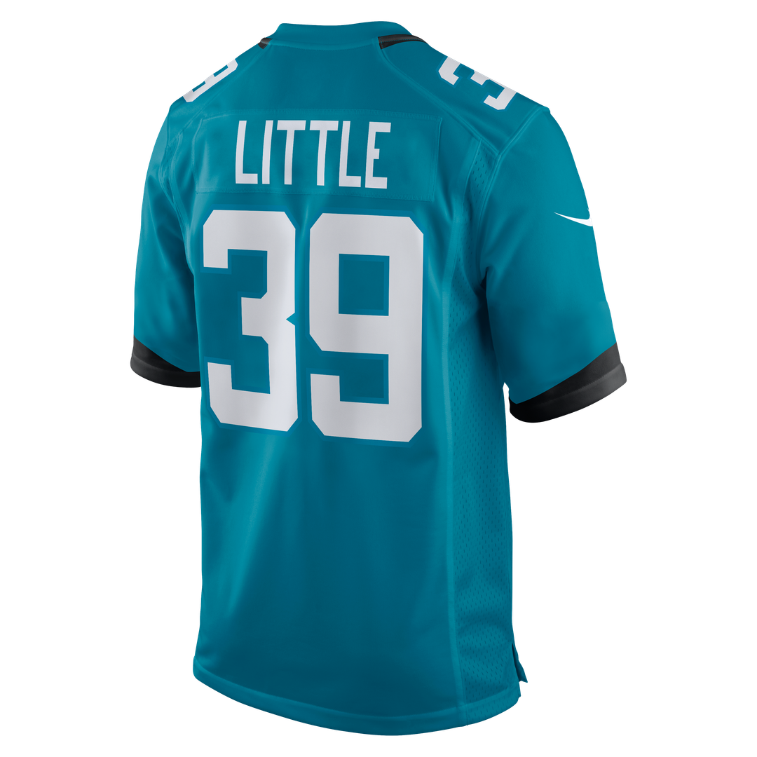 Men's Jacksonville Jaguars Cam Little Nike  Teal Team Game Jersey