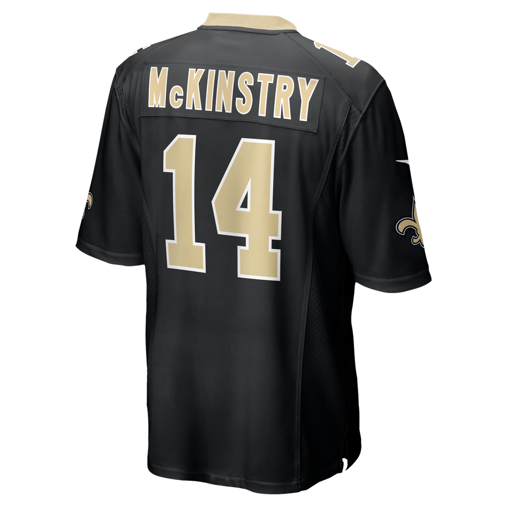 Men's New Orleans Saints Ga'Quincy McKinstry Nike Black  Player Game Jersey