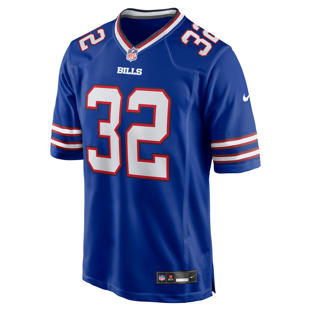 Men's Buffalo Bills Toriano Pride Jr. Nike Royal Team Game Jersey