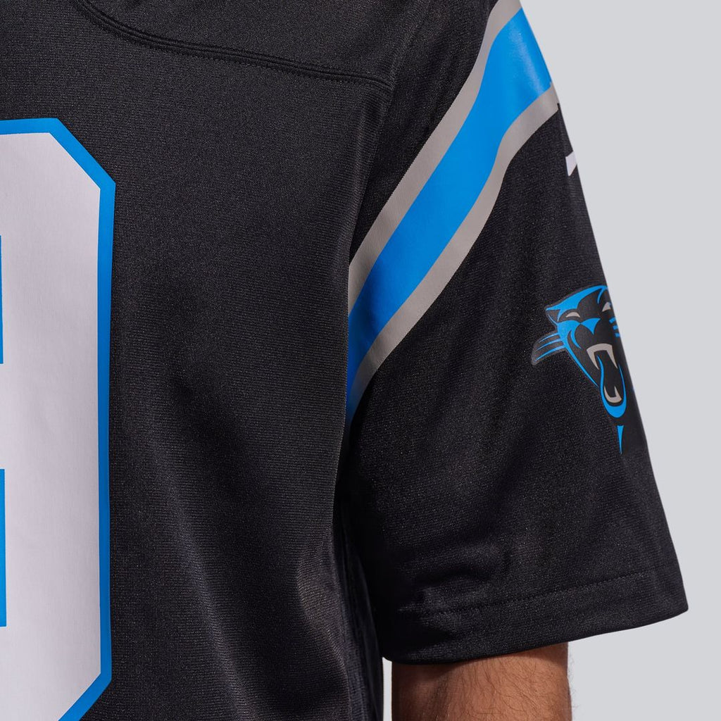 Men's Carolina Panthers Bryce Young Nike Black Team Game Jersey