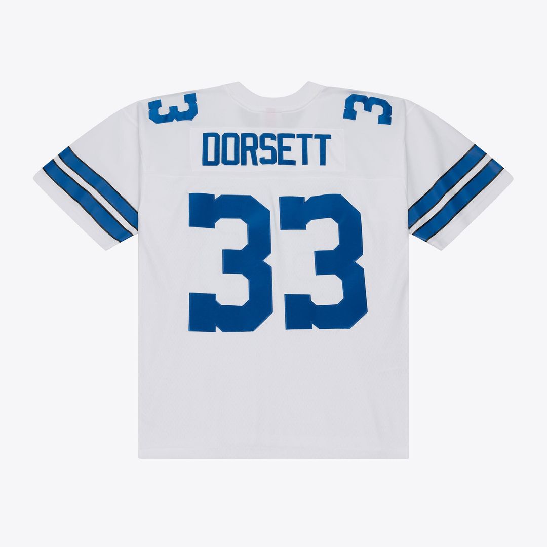 Men's Dallas Cowboys Tony Dorsett Mitchell & Ness White Retired Legacy Replica Player Jersey